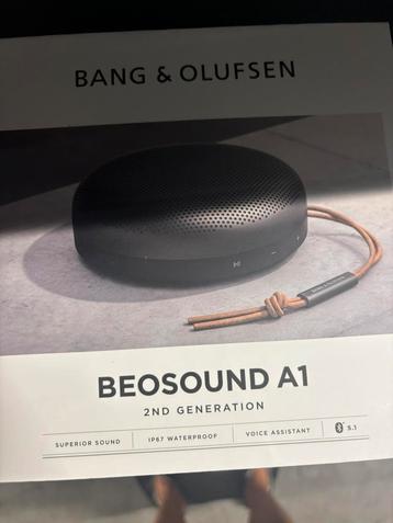 Bang & olufsen speaker beosound a1 zwart nieue beschikbaar voor biedingen