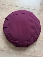 Yoga Meditatie kussen - Paars/Rood, Ophalen of Verzenden, Zo goed als nieuw, Yoga-accessoire
