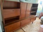 Vintage jaren 60 teak dressoir, Huis en Inrichting, Kasten | Wandmeubels, Ophalen, Zo goed als nieuw, 25 tot 50 cm
