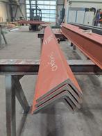 Hoek 130x90x10 lengte 2760mm gestraald en gemenied, Doe-het-zelf en Verbouw, Metalen, Ophalen, Zo goed als nieuw