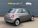 Fiat 500 1.0 Hybrid Dolcevita *carplay *cruise *chroompakket, Auto's, Fiat, Voorwielaandrijving, Gebruikt, Zwart, 4 stoelen