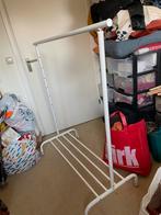 Witte Ikea kledingrek met wielen, Ophalen, Met wielen, Gebruikt