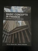 Basic Concepts in Finance - Geschikt voor Nyenrode, Ophalen of Verzenden, Zo goed als nieuw, Economie en Marketing