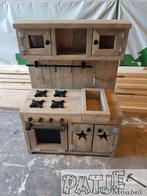 Nieuw leuke stevige speelkeuken steigerhout, Ophalen of Verzenden, Nieuw, Hout, Speelkeuken