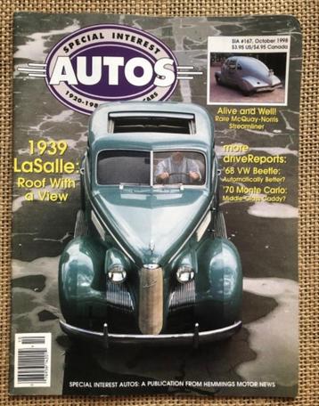 SIA: VW Kever 1500, LaSalle, Buick Roadmaster, Hornet SC/360 beschikbaar voor biedingen