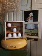 Antiek brocante eierkastje, eierrekje, eieren,, Antiek en Kunst, Antiek | Keukenbenodigdheden, Ophalen of Verzenden