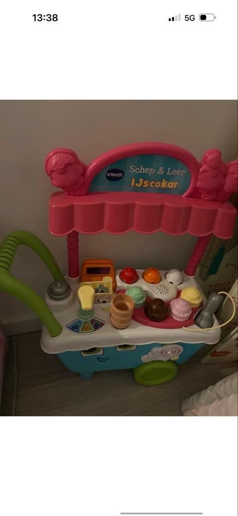 Vtech IJscokar Compleet - Leerzaam Speelgoed, Kinderen en Baby's, Speelgoed | Vtech, Gebruikt, 2 tot 4 jaar, Ophalen