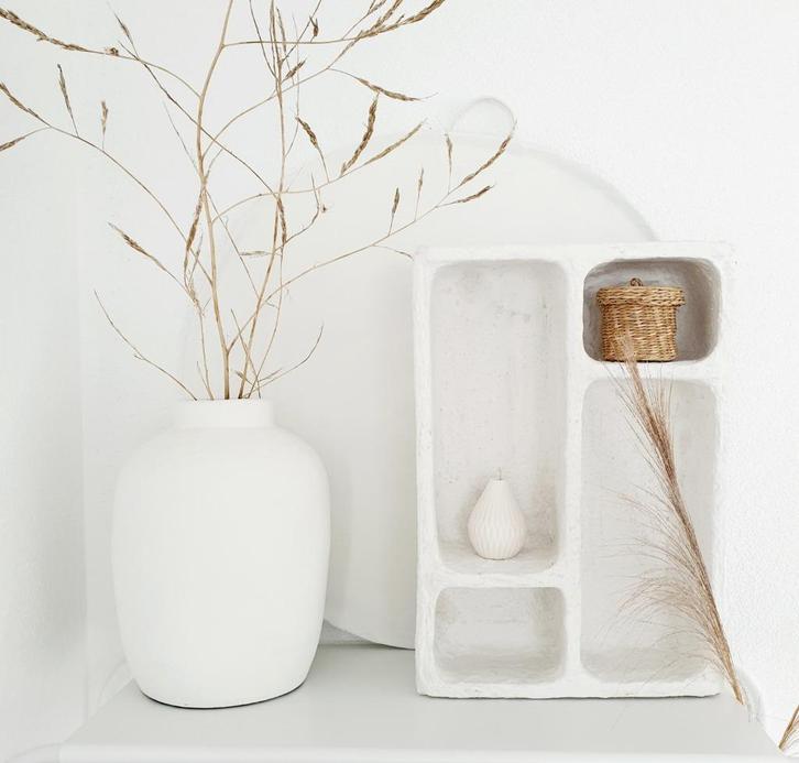 Papier-maché wandkastje ️, Huis en Inrichting, Woonaccessoires | Wandplanken en Boekenplanken, Nieuw, Ophalen of Verzenden