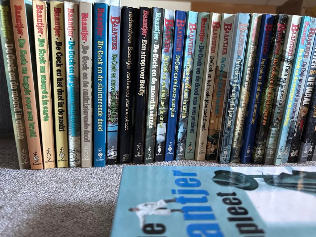 Baantjer Boeken Collectie, Ophalen of Verzenden, Gelezen, Tv-bewerking