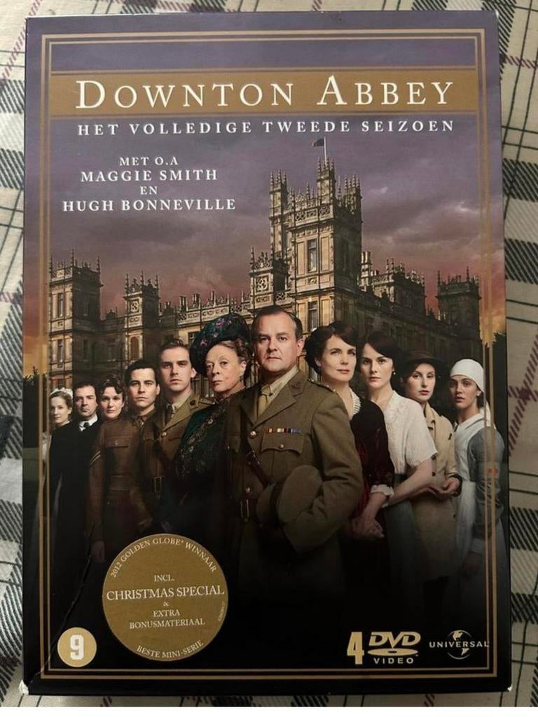 Downton Abbey Seizoen 2 // 4 Dvd’s Nederlandse ondertiteling, Vanaf 9 jaar, Ophalen of Verzenden, Gebruikt, Drama