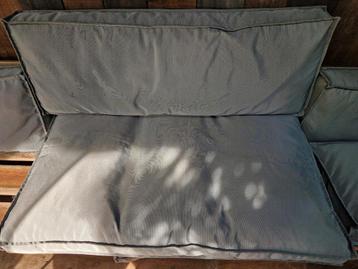 Tuinbank/ pallet/ loungeset kussens beschikbaar voor biedingen