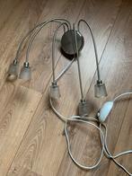 IKEA Wandlamp met Dimmer - RVS & Glas, Ophalen, Zo goed als nieuw, Glas, Minder dan 100 cm