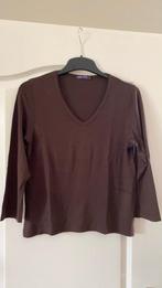 Top shirt bruin van Melly & Co maat M, Bruin, Melly & Co, Zo goed als nieuw, Lange mouw