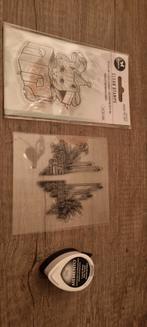 Stempels met inkt - Clearstamps en Memento inkt, Hobby en Vrije tijd, Stempelen, Ophalen of Verzenden