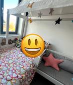 Dak en bankje voor Lifetime bed, Ophalen, 85 tot 100 cm, Gebruikt, Hoogslaper of Stapelbed