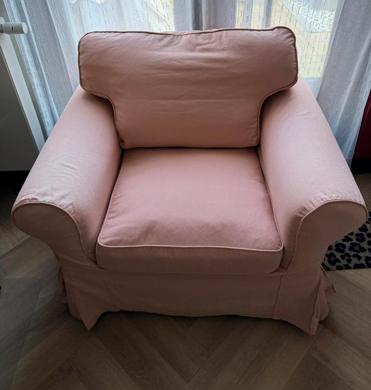 Ikea Ektorp fauteuil, Huis en Inrichting, Fauteuils, Zo goed als nieuw, 50 tot 75 cm, 75 tot 100 cm, Ophalen