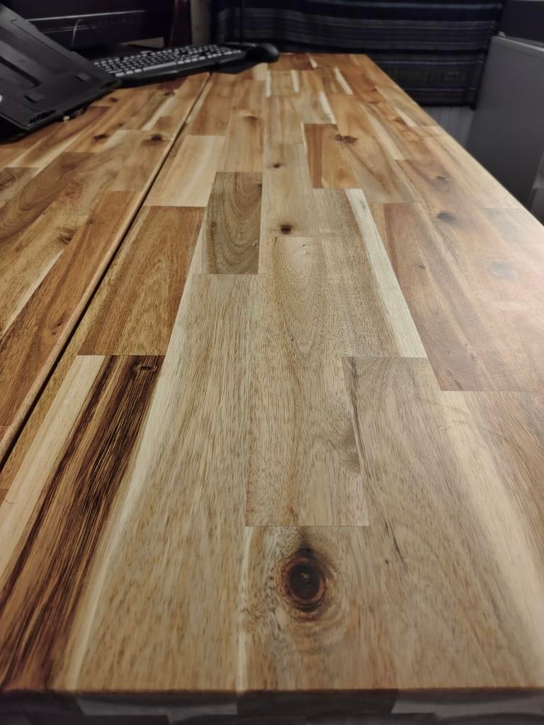 IKEA SKOGSTA Eettafel - Massief Acaciahout, Ophalen of Verzenden