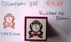 Diversen 725 Rubber op foam, Hobby en Vrije tijd, Stempelen, Ophalen of Verzenden, Gebruikt, Overige typen