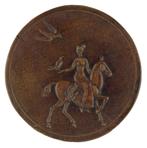 PENNING 1952 Inka Klinckhard : Valkenjacht º, Verzenden, Brons, Nederland