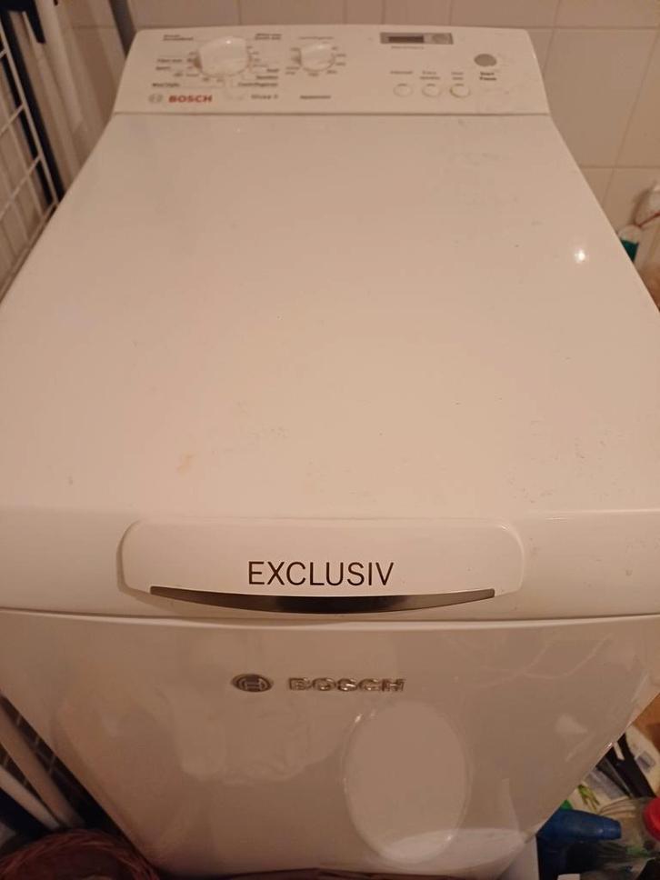 Bosch Maxx 6 Bovenlader Wasmachine, Witgoed en Apparatuur, Wasmachines, Gebruikt, Bovenlader, 4 tot 6 kg, 85 tot 90 cm, 1200 tot 1600 toeren