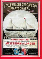 HOLLANDSCHE  STOOMBOOT  MAATSCHAPPIJ, Verzamelen, Scheepvaart, Ophalen of Verzenden, Nieuw, Motorboot, Kaart, Foto of Prent