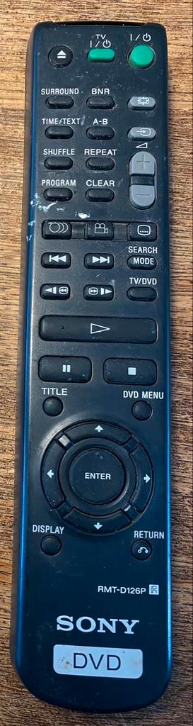 SONY AFSTANDSBEDIENINGEN AUDIOSET/CDSPELER/VERSTERKER SONY B beschikbaar voor biedingen