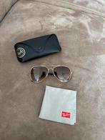 Ray-Ban Aviator Zonnebril bruin-goud, Zonnebril, Bruin, Ophalen of Verzenden, Zo goed als nieuw