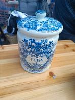 Cuba delfts blauw, Ophalen of Verzenden, Gebruikt, Pot, Bus of Blik