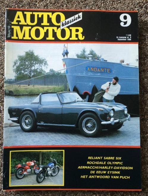 AMK: Eysink, VW 1302, Triumph TR4A, TR5, TR6, TR7, TR8, Boeken, Auto's | Folders en Tijdschriften, Zo goed als nieuw, Algemeen