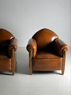 2x Clubchair fauteuil Art Deco 1920