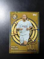 Ronaldo nazario (gold limited edition) real madrid topps, Verzamelen, Sportartikelen en Voetbal, Ophalen of Verzenden, Nieuw, Buitenlandse clubs