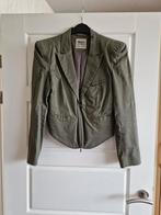 Te koop groen dames jasje, merk Object, maat L., Kleding | Dames, Jasjes, Kostuums en Pakken, Ophalen of Verzenden, Zo goed als nieuw