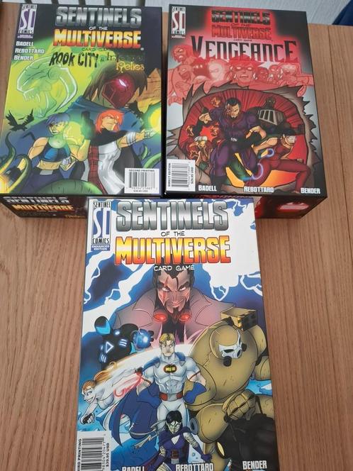 Sentinels of the Multiverse met uitbreidingen, Hobby en Vrije tijd, Gezelschapsspellen | Bordspellen, Zo goed als nieuw, Ophalen of Verzenden