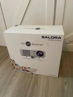 Salora HD LED BEAMER, Ophalen of Verzenden, Zo goed als nieuw