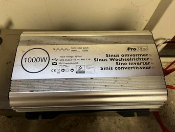 Omvormer Proplus suivere sinus 1000 watt beschikbaar voor biedingen