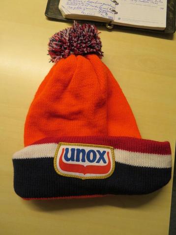 muts Unox ijsmuts muts oranje rood-wit-blauw  de echte! beschikbaar voor biedingen