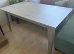 Wooden light oak dining table, Ophalen, Eikenhout, 50 tot 100 cm, Zo goed als nieuw