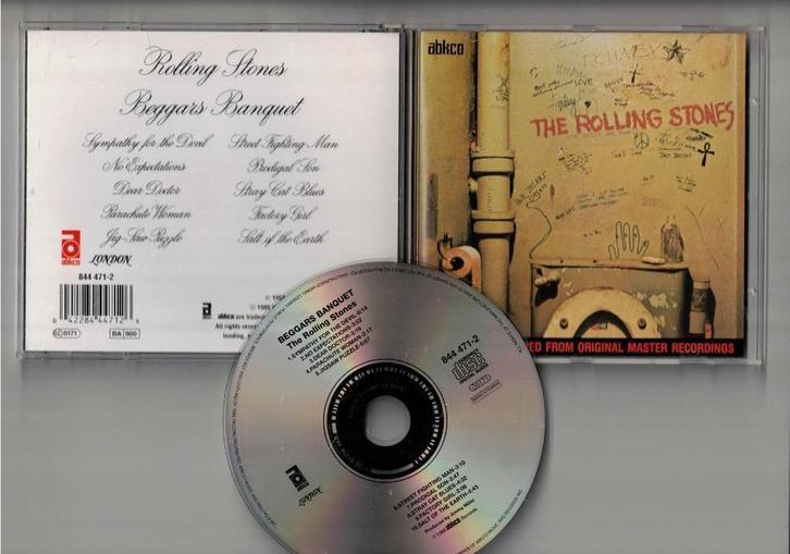THE ROLLING STONES CD Beggars Banquet - remastered, Cd's en Dvd's, Cd's | Rock, Gebruikt, Poprock, Ophalen of Verzenden