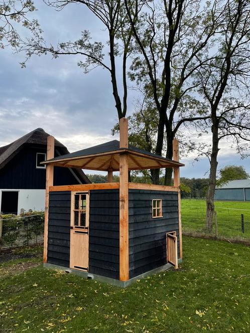 Hooiberg kippen geiten schapen hok hooimijt, Dieren en Toebehoren, Schapen, Geiten en Varkens