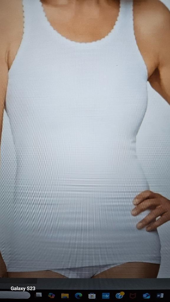 Dames hemd Conta extra lang nr. 1600, Kleding | Dames, Ondergoed en Lingerie, Hemd, Wit, Ophalen of Verzenden