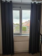 Gordijnen donker grijs, Ophalen, Gebruikt