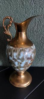 J. Kruft Delfs Aardewerk en messing waterkruik, vaasje
Jaren, Ophalen of Verzenden