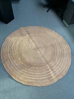 Rotan ronde kleed, Huis en Inrichting, Stoffering | Tapijten en Kleden, Ophalen, Zo goed als nieuw, Rond, 150 tot 200 cm