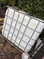IBC Container 1000 liter - Watertank, Ophalen, Kunststof, Gebruikt, Met kraantje