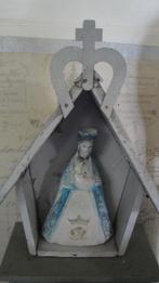 antiek bel gisch kapelletje met antiek beeldje belgie, Antiek en Kunst, Curiosa en Brocante, Ophalen of Verzenden