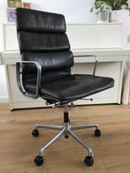 Herman Miller Eames Aluminium chair EA 219 219 Vintage bruin, Gebruikt, Bruin, Ophalen