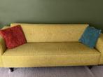 2,5 zits gele bank, Huis en Inrichting, Banken | Bankstellen, Ophalen, Gebruikt, Tweepersoons, 75 tot 100 cm