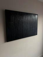 Abstract schilderij zwarte kunst, Antiek en Kunst, Ophalen of Verzenden