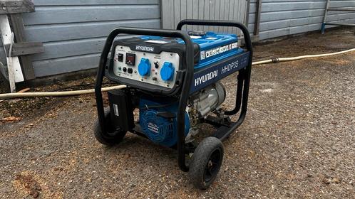 Hyundai HHDP35 aggregaat.Weinig gebruikt.Vrij nette machine, Doe-het-zelf en Verbouw, Aggregaten, Zo goed als nieuw, Benzine, Minder dan 5 kVA