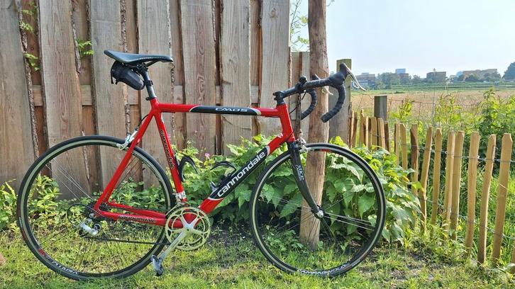 cannondale caad 5. maat 58. Incl wahoo fiets computer, Fietsen en Brommers, Fietsen | Racefietsen, Gebruikt, Overige merken, Meer dan 20 versnellingen